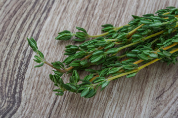 Thyme branch