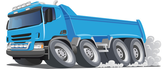 Dumper Truck with space for logo © ianrward