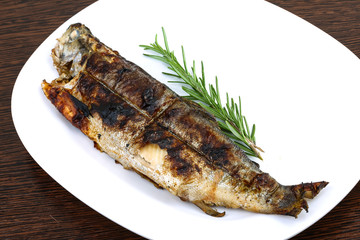 Grilled trout
