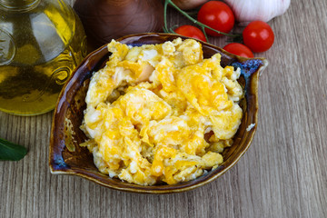 Scrambled eggs