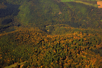 Luftaufnahme Waldlandschaft
