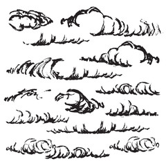 Sketch of clouds