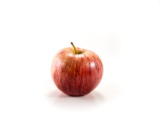 Isolated red apple