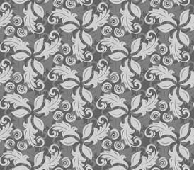 Fototapeta premium Floral Fine Seamless Pattern