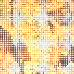 abstract vector colored round dots background