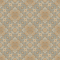 Orient ornament, seamless pattern