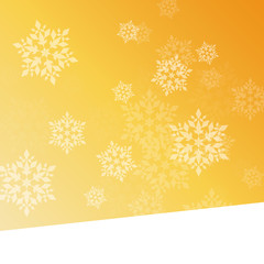 Winter background white snowflakes falling Christmas and New Yea
