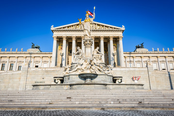 Fototapeta premium Wiedeń, Parlament, Austria