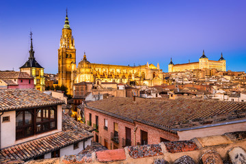 Toledo, Castilla la Mancha, Spain - obrazy, fototapety, plakaty