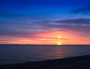 Fototapeta premium Baltic sunset