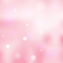 Bokeh pink tone background, Vector illustration