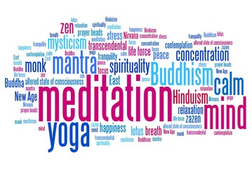 Meditation concept