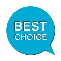 Speech Bubble best choice with shadow