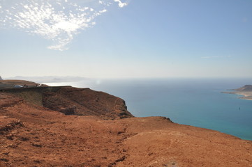 Westküste von Lanzarote nach des Mirador del Rio