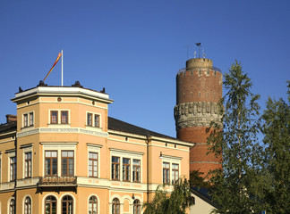 Watertower in Vaasa. Finland