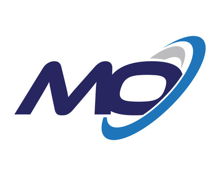 MO Letter Swoosh Office Logo