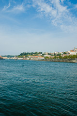 View of Porto city on summer day