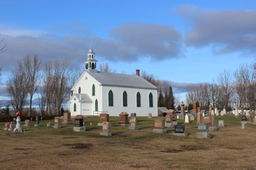 Russeltown United Church and Cemetery.
Built as Presbyterian in 1826-1829