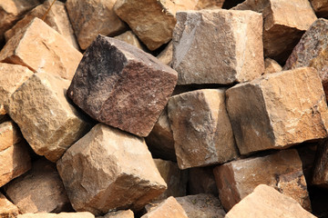 cobblestone brick.