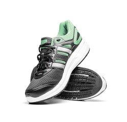 Sneakers isoalted on white.