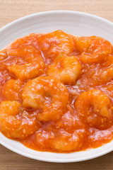 エビのチリソース 
タイトル変更