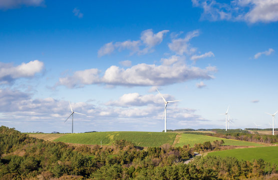 Windmill on hill