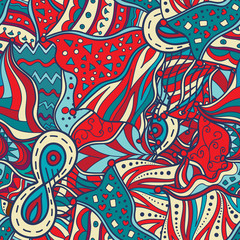 Vector infinity abstract pattern