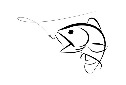 Graphic Fishing Bass