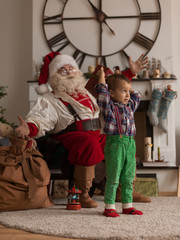 Santa Claus with Child