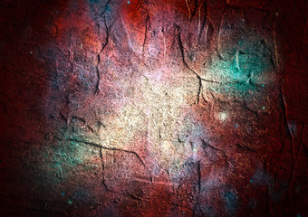 Texture of old concrete wall background. Color blur gradient