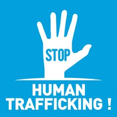 Human Trafficking Vector Template