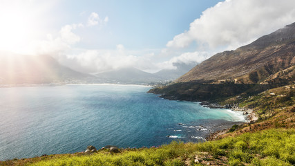 Amazing view of Hout Bay from Chapman's peak