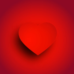 バレンタイン　ハート　赤　背景