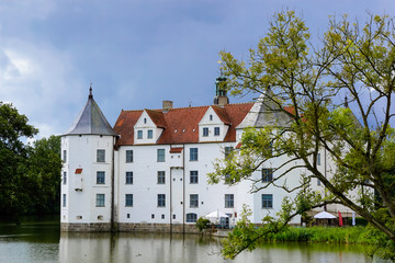 Fototapeta na wymiar Glücksburg Schloss Glücksburg