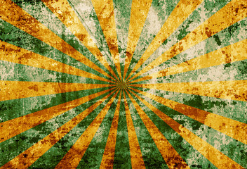 Sunbeam on grunge background 