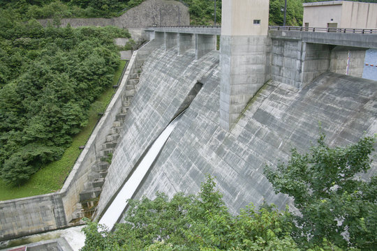 A Dam in Aomori, Japan