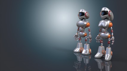 Fototapeta premium Robots