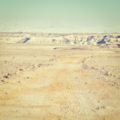 Dirt Road  in Israel