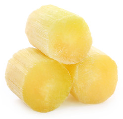 Pieces of sugarcane