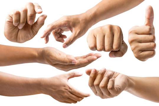 Set of hand