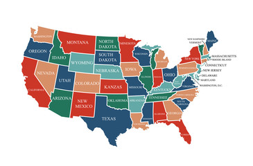 USA map