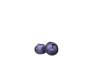 Fresh blueberry isolated on white background