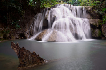 Huay Mae Kamin Waterfall, beautiful waterfall