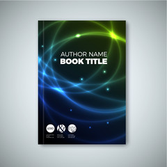 Modern Vector abstract brochure design template