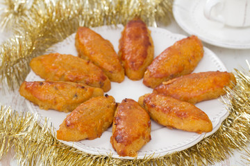 typical portuguese Christmas cookies Broa Castelar