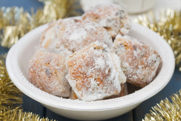 cookies with cup of coffee