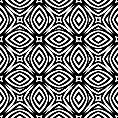 Design seamless monochrome striped pattern