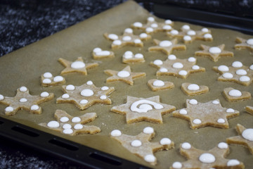 Zimtsterne Backblech