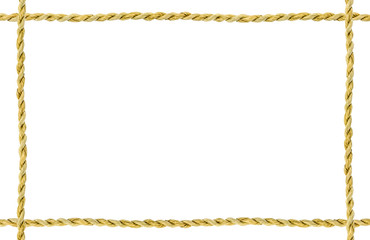  cadre en ficelle végétale, paille naturelle 