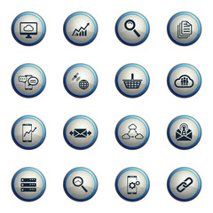 Data analytic simply icons